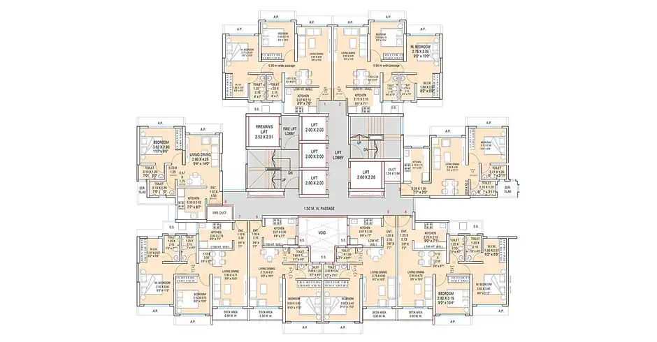 Ace 180 Parkside Floor Plans