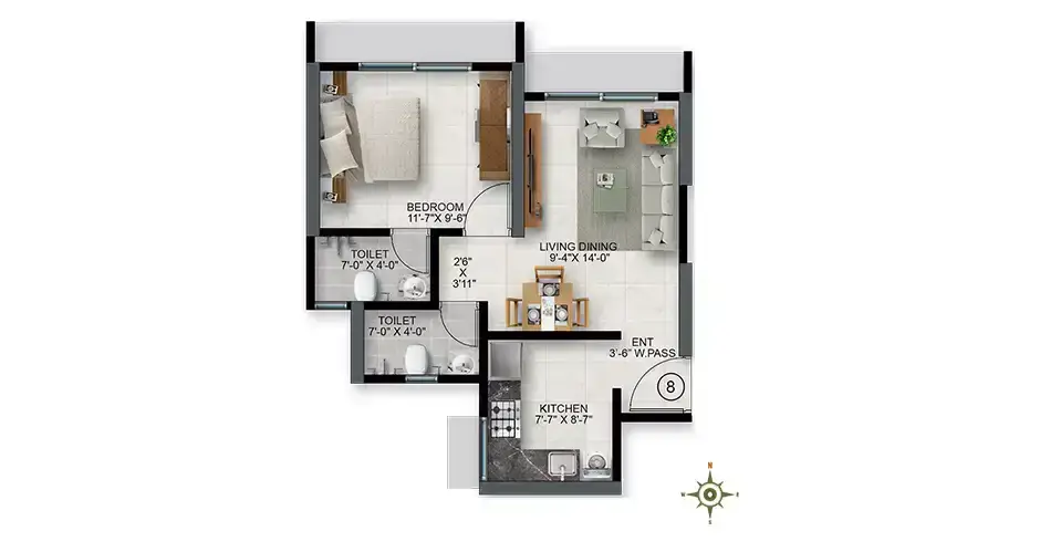 Ace 180 Parkside Floor Plans